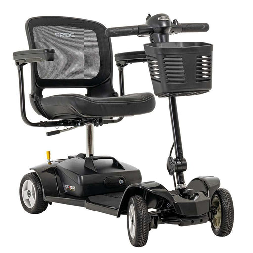 Pride Mobility Go-Go Ultra X 4-Wheel S49 Mobility Scooter, Black - HV Supply