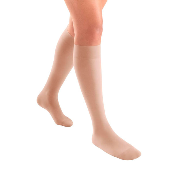 JOBST ACTIVA Sheer 15-20 mmHg Compression Socks Knee High, Closed Toe