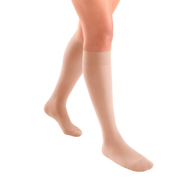 JOBST ACTIVA Sheer 8-15 mmHg Compression Socks Knee High, Closed Toe