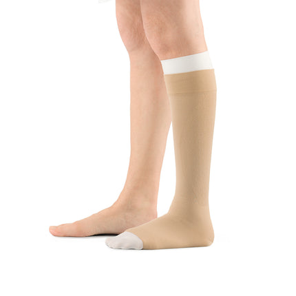 JOBST UlcerCARE 2-Part Compression System with Liners 40+ mmHg Knee High, Open Toe, No Zipper