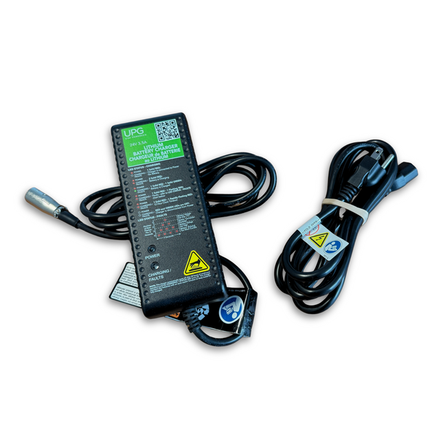 Jazzy Ultra Light Charger with Power Cord