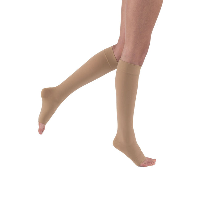 JOBST Relief 15-20 mmHg Compression Stockings, Knee High, Open Toe - HV Supply