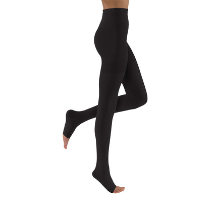 JOBST Relief 30-40 mmHg Compression Stockings, Waist High Pantyhose, Open Toe