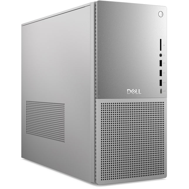 Dell Tower Plus EBT2250 Desktop Computer - Series 2 Intel Core Ultra 7 265 20-Core Processor up to 5.3 GHz, 64GB DDR5 RAM, 1TB NVMe SSD, Intel UHD Graphics 770, Windows 11 Pro, Platinum- EBT 2250