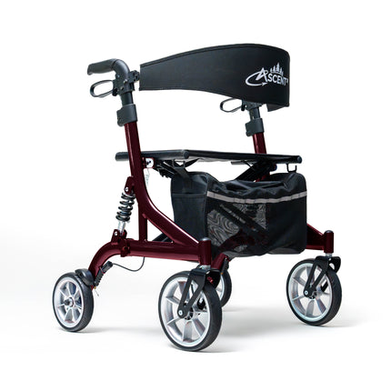 Ascent XR (Extra Rugged) 450 lb Capacity Euro-Style Rollator, Brandywine