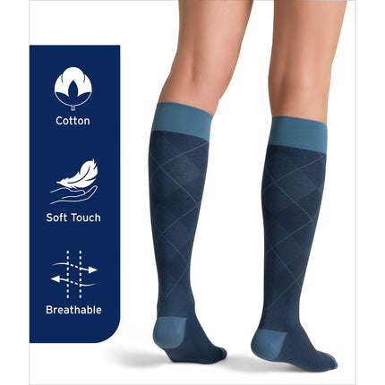 JOBST Style Soft Fit Compression Socks 30-40 mmHg, Knee High, Closed Toe