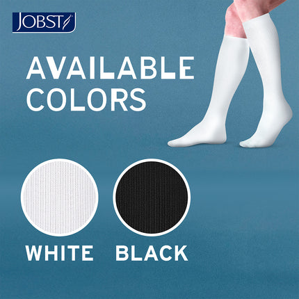 JOBST ACTIVA Athletic 8-15 mmHg Compression Socks Knee High, Closed Toe