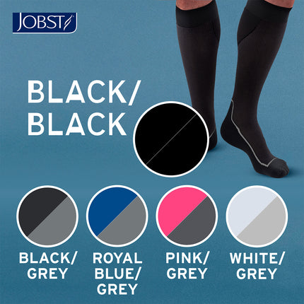 JOBST Sport Compression Socks, 15-20 mmHg, Knee, Closed Toe