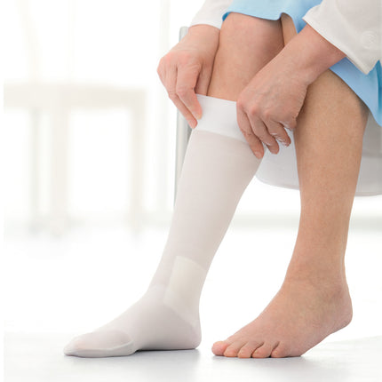 JOBST UlcerCARE 2-Part Compression System Liners 40+ mmHg Knee High, Open Toe