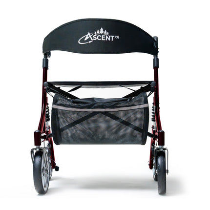 Ascent XR (Extra Rugged) 450 lb Capacity Euro-Style Rollator, Brandywine