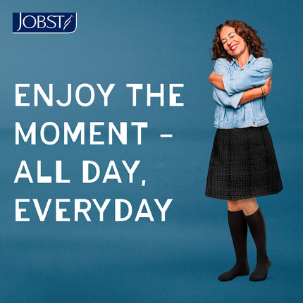 JOBST ACTIVA Athletic 20-30 mmHg Compression Socks Knee High, Closed Toe