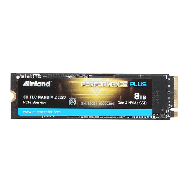 Inland Performance Plus 8TB 3D TLC NAND PCIe Gen 4 x4 NVMe M.2 Internal SSD