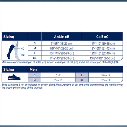 JOBST ACTIVA Men's Dress 8-15 mmHg Compression Socks Knee High, Closed Toe