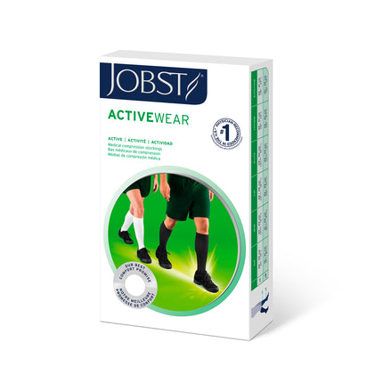 JOBST Activewear Knee High 15-20 mmHg Closed Toe Compression Stockings