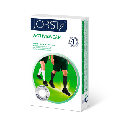 JOBST Activewear Knee High 20-30 mmHg Closed Toe Compression Stockings