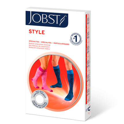 JOBST Style Soft Fit Compression Socks 15-20 mmHg, Knee High, Closed Toe