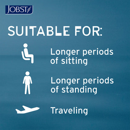 JOBST ACTIVA Athletic 15-20 mmHg Compression Socks Knee High, Closed Toe