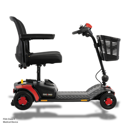Go Go Elite Traveller Gen 3 4-Wheel Mobility Scooter - SC443E