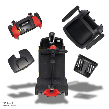 Go Go Elite Traveller Gen 3 4-Wheel Mobility Scooter - SC443E