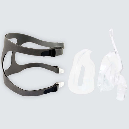 Roscoe DreamEasy 2 Full Face Replacement Headgear, Gray