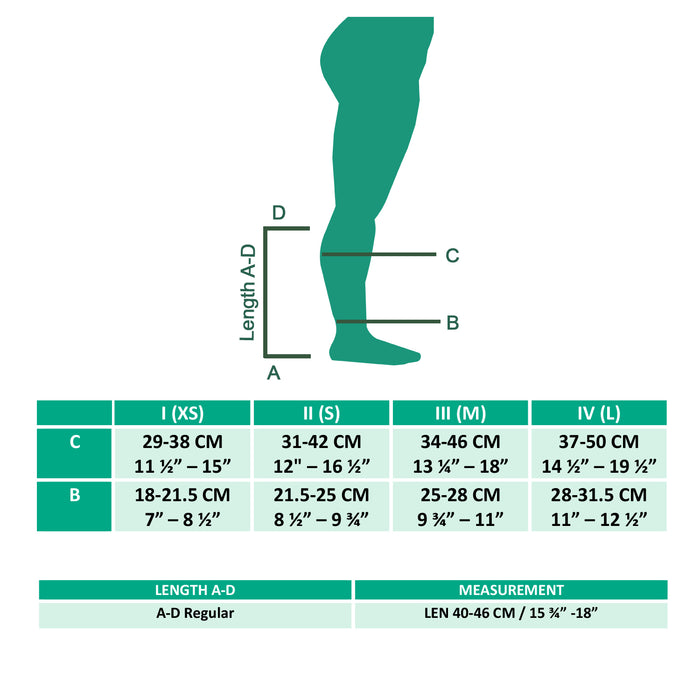 Juzo Basic Casual Compression Socks, 15-20 mmHg, Knee High, Closed Toe - HV Supply