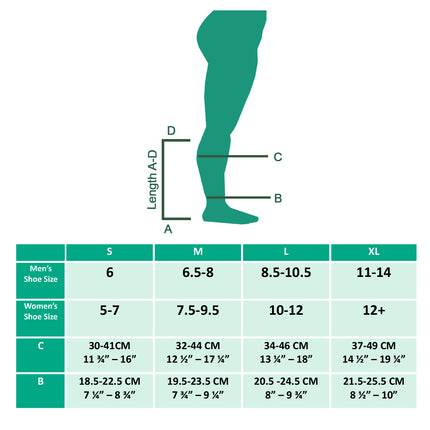 Juzo Power Lite Socks, 15-20 mmHg, Knee High, Closed Toe