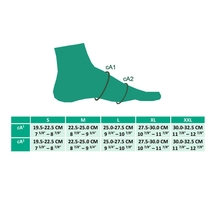 Juzo Seamless Compression Toe Cap, 15-20 mmHg - HV Supply