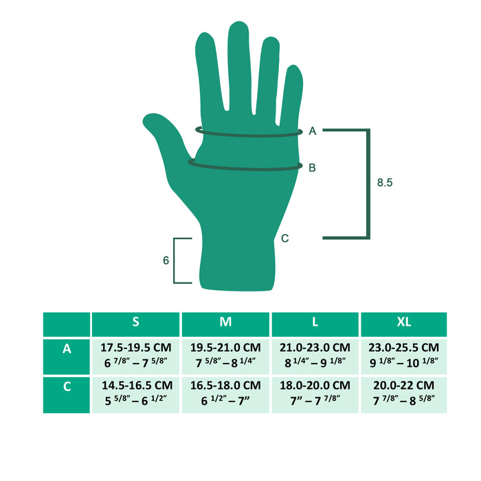 Juzo Soft Seamless Compression Gloves & Gauntlets, 20-30 mmHg, Gauntlet - HV Supply