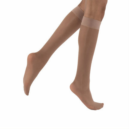 Juzo Attractive OTC Sheer Compression Stockings, 15-20 mmHg, Knee High, Closed Toe - HV Supply