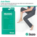 Juzo Basic Compression Stockings, 20-30 mmHg, Pantyhose, Open Toe - HV Supply