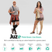 Juzo Short Stretch Compression Wraps, 30-60 mmHg, Calf Wrap, Double Sided, Open Toe Liner - HV Supply