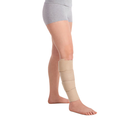 Juzo Short Stretch Compression Wraps, 30-60 mmHg, Calf Wrap, Double Sided, Open Toe Liner - HV Supply