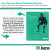 Juzo Dynamic Silver Prosthetic Shrinker, Above Knee, 30-40 mmHg, Beige - HV Supply