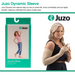 Juzo Dynamic Compression Arm Sleeve 20-30 mmHg, Silicone Dot Band - HV Supply