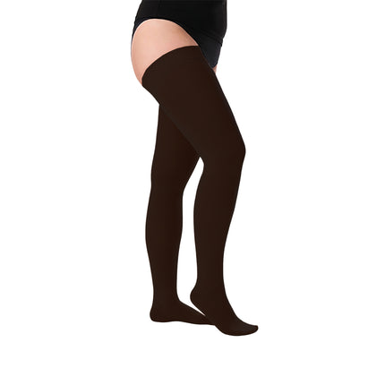 Juzo Dynamic Compression Stockings, 20-30 mmHg, Thigh High, Silicone Band, Closed Toe - HV Supply