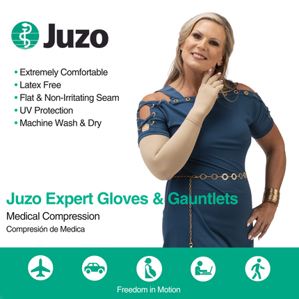 Juzo Expert Compression Gloves & Gauntlets, 20-30 mmHg, Glove - HV Supply