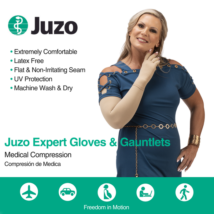 Juzo Expert Compression Gloves & Gauntlets, 30-40 mmHg, Glove - HV Supply