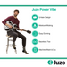Juzo Power Vibe Compression Socks, 15-20 mmHg, Knee High, Closed Toe - HV Supply