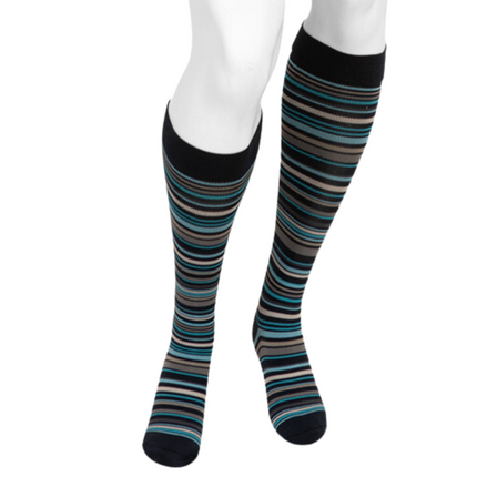 Juzo Power Vibe Compression Socks, 15-20 mmHg, Knee High, Closed Toe - HV Supply