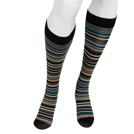 Juzo Power Vibe Compression Socks, 15-20 mmHg, Knee High, Closed Toe - HV Supply