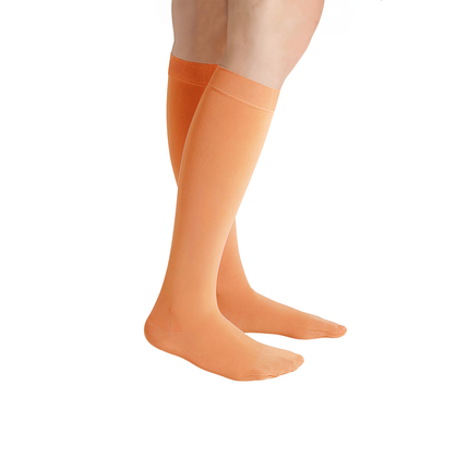 Juzo Soft Compression Stockings, 20-30 mmHg, Knee High, Silicone Band, Closed Toe - HV Supply