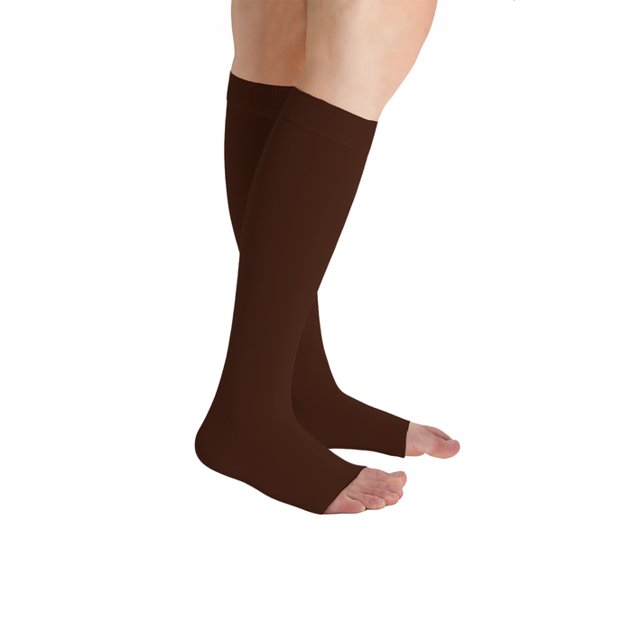 Juzo Soft Compression Stockings, 20-30 mmHg, Knee High, Open Toe