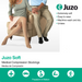 Juzo Soft Compression Stockings, 30-40 mmHg, Thigh High, Silicone Band, Open Toe - HV Supply