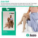 Juzo Soft Compression Stockings, 30-40 mmHg, Thigh High, Open Toe, Beige - HV Supply