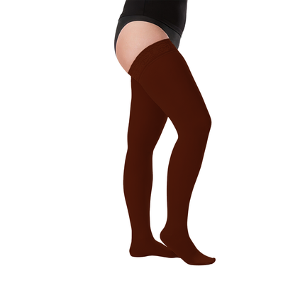 Juzo Soft Compression Stockings, 30-40 mmHg, Thigh High, Silicone Band, Closed Toe - HV Supply