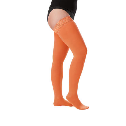 Juzo Soft Compression Stockings, 15-20 mmHg, Thigh High, Silicone Band, Closed Toe - HV Supply