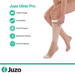 Juzo Ulcer Pro 2-Part Compression System, 30-40 mmHg, Knee High, Beige - HV Supply