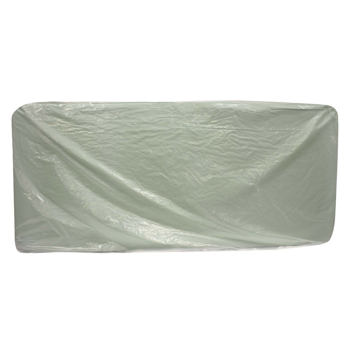 Roscoe Clear Plastic Mattress Cover, 1.5 mil, 39" x 9" x 90" — HV Supply