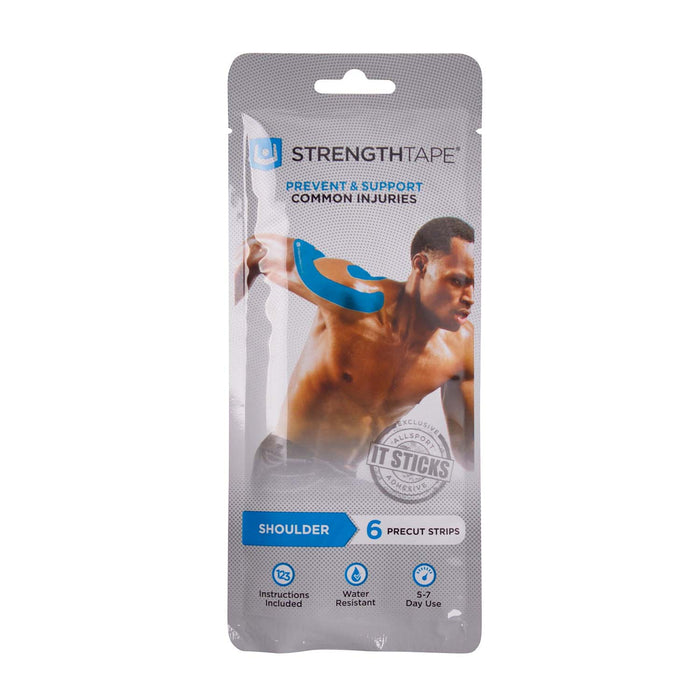STRENGTHTAPE Kinesiology Tape Kit, Shoulder, 6 Strips