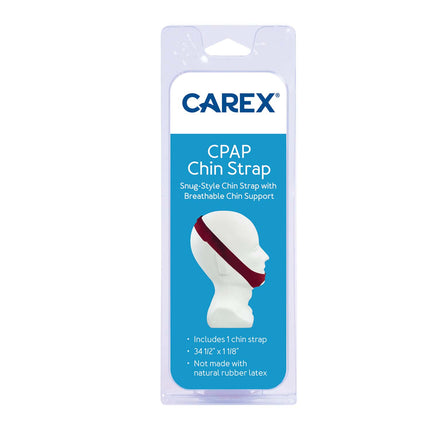 Carex PB Style Chin Strap, Ruby Red